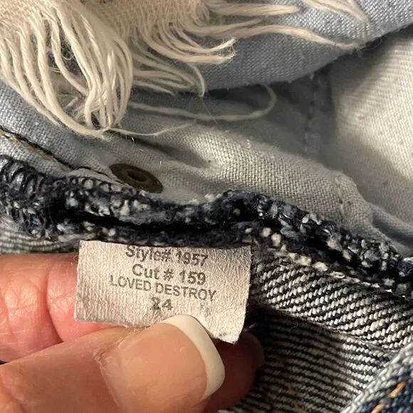 Current/Elliot The Boyfriend Women’s Distressed Jeans - Picture 10 of 10